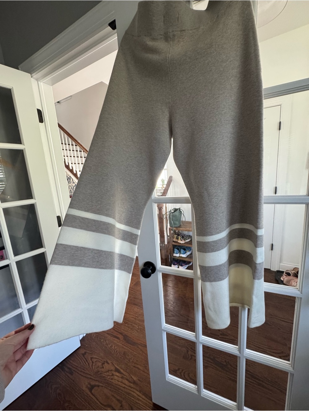 NWT Anthropologie Maeve Full-Length Sweater Flare Pants - Picture 6 of 6